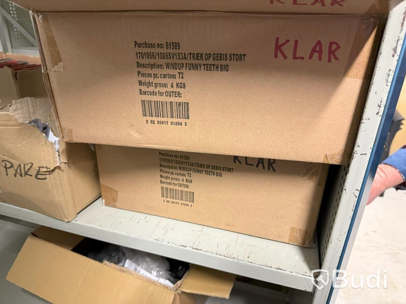 Ny Parti krukor, fotoramar, bits, skojtänder mfl