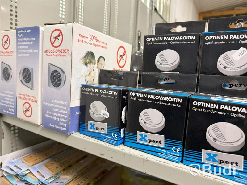 Ny Parti Myggdödare, brandvarnare, parasollöverdrag och termometrar