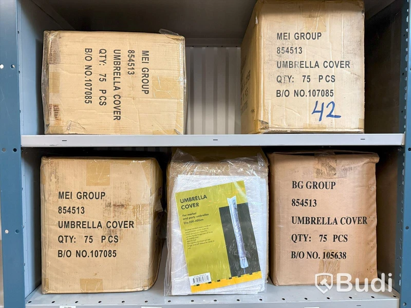 Nya Parasollöverdrag 5 st kartonger
