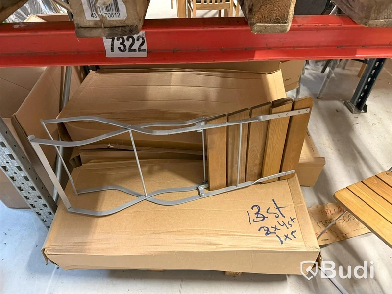 Nya 4 st. Klappstolar