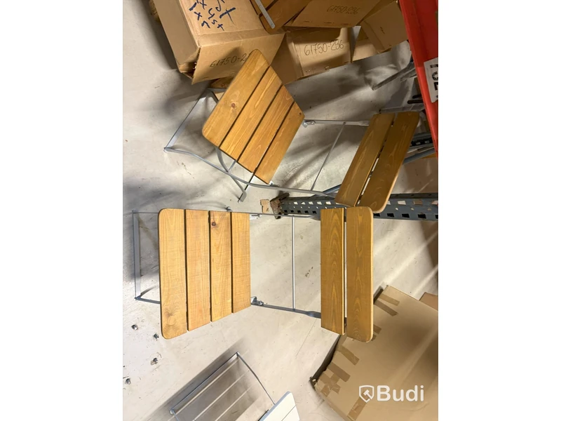 Nya 4 st. Klappstolar