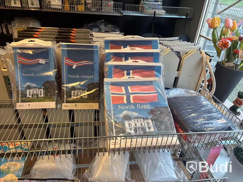 Parti flaggor nyckelsåp, kuddar och dunkar