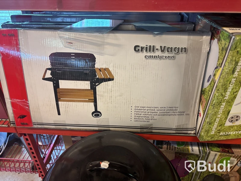 Parti med Grillar och grillvagnar