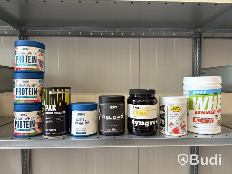 Proteinpulver, L-carnitine, aminosyror etc. | 3400 g