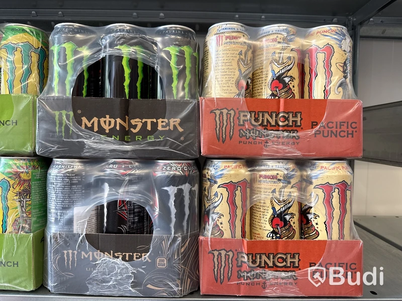 132 burkar Energidryck | 66 liter