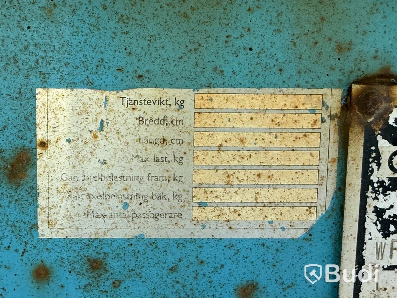 Tippsläp RKP-3- 5.8 -SV -2007