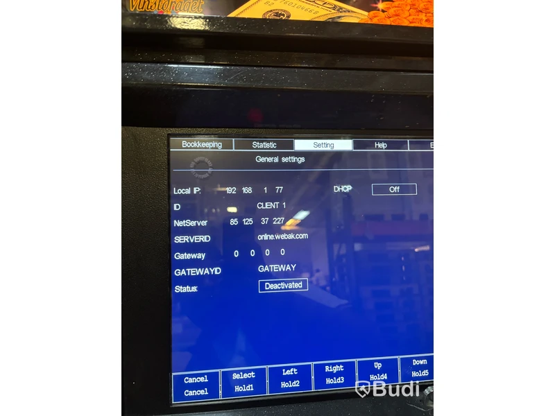 Spelautomat Webak Multigame