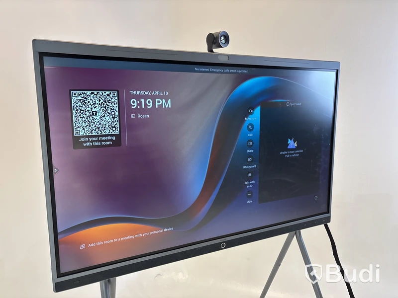 Smart Whiteboard Yealink MB65 65 tum Meeting Board med MeetingBoard 6x Optisk PTZ Kamera