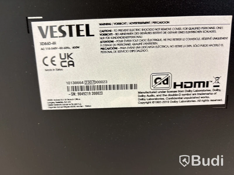TV Vestel XD86D-4H 86 tum