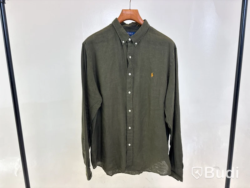 Linneskjorta Ralph Lauren, stl. XXL, Slim fit linen shirt