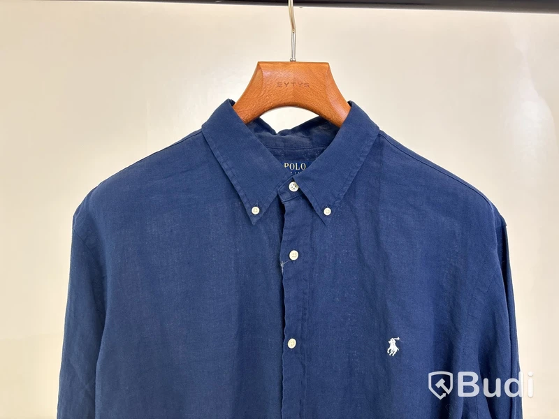 Linneskjorta Ralph Lauren, stl. XXL, Classic linnen custom fit shirt
