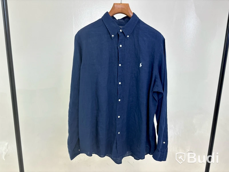 Linneskjorta Ralph Lauren, stl. XXL, Classic linnen custom fit shirt