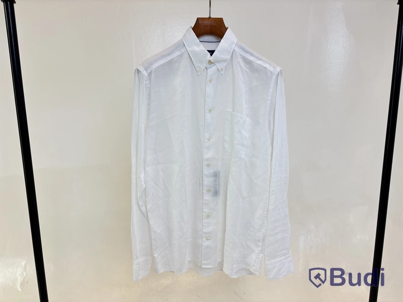 Linneskjorta Eton, stl. L, Solid Linen Shirt, slim fit