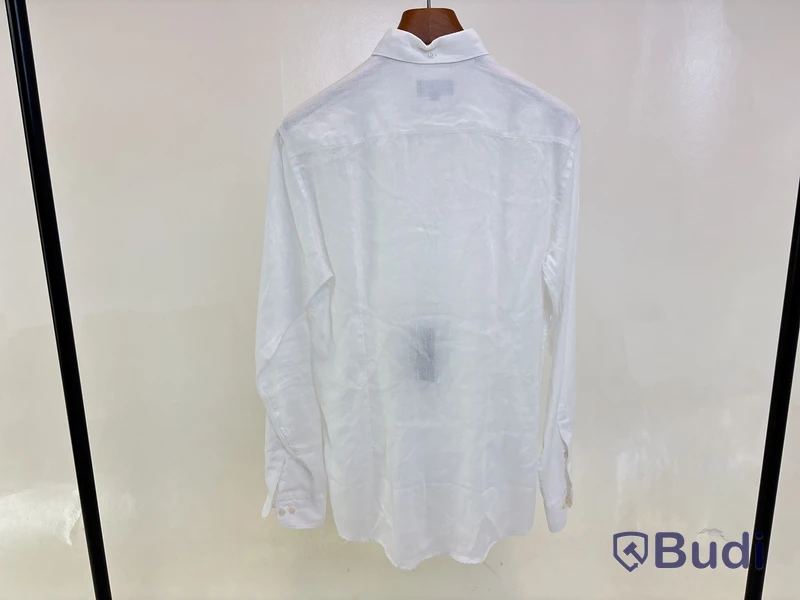 Linneskjorta Eton, stl. L, Solid Linen Shirt, slim fit