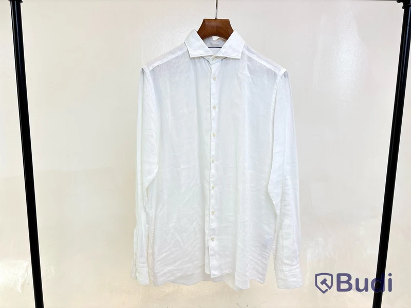 Linneskjorta Eton, stl. L, Contemporary fit casual shirt