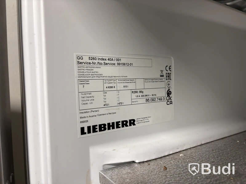 Frysskåp Liebherr ProfiLine, GG5260
