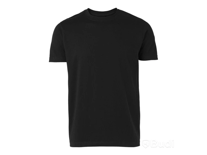 10 st. T-SHIRT BASIC TEE, 120-99 SVART, STL M