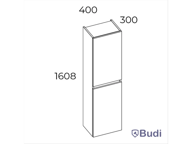 HÖGSKÅP SWEBAD HEMAVAN GREIGE 40 CM