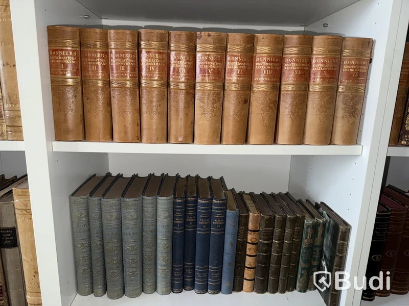 Äldre litteratur - uppslagsverk, lexikon, August Strindberg etc.
