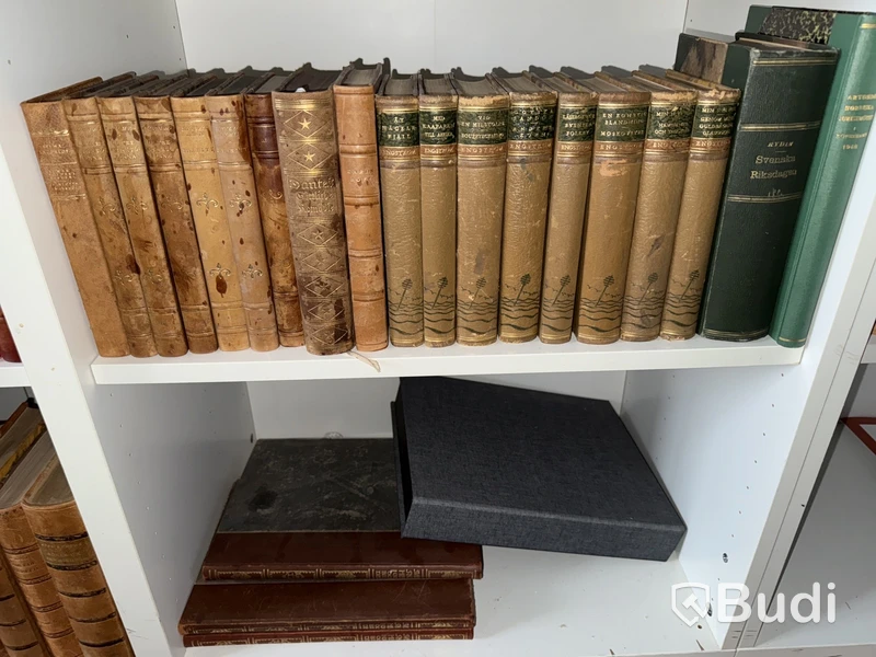 Äldre litteratur - uppslagsverk, lexikon, August Strindberg etc.