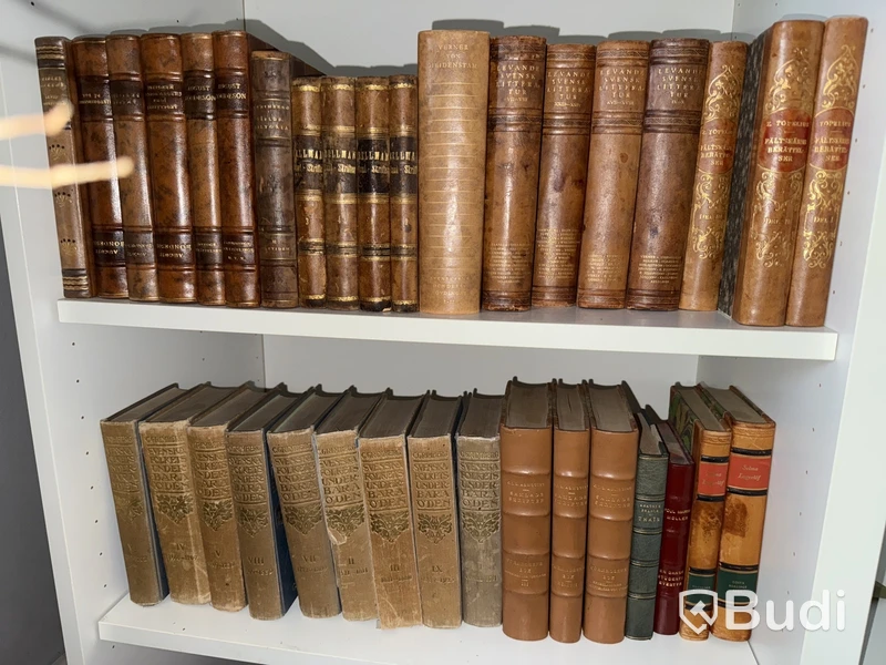 Äldre litteratur - uppslagsverk, lexikon, August Strindberg etc.