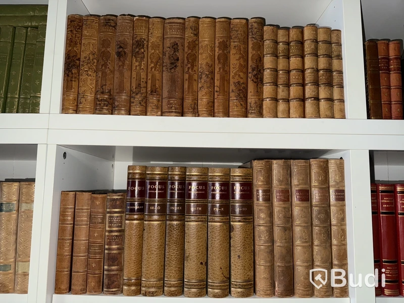 Äldre litteratur - uppslagsverk, lexikon, August Strindberg etc.