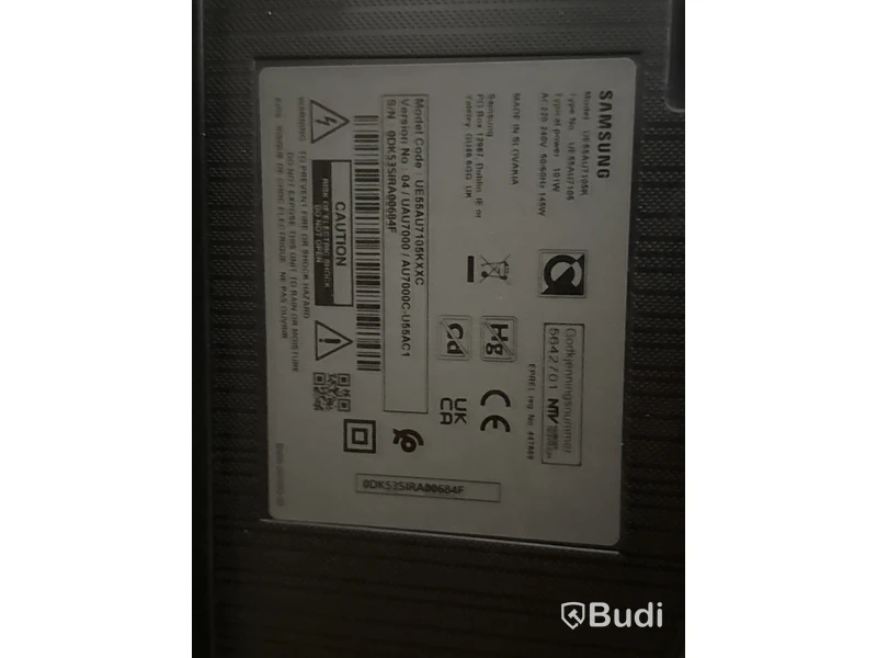 55” TV Samsung UE55AU7105K