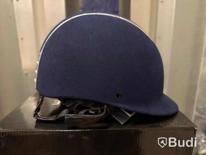27 st. Ridhjälmar Equipage Priority Safety helmet, 9 st. suede navy, 9 st. suede navy Glitter, 9 st. suede black