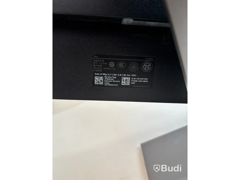 Datorskärm Dell P2720DC 27 tum