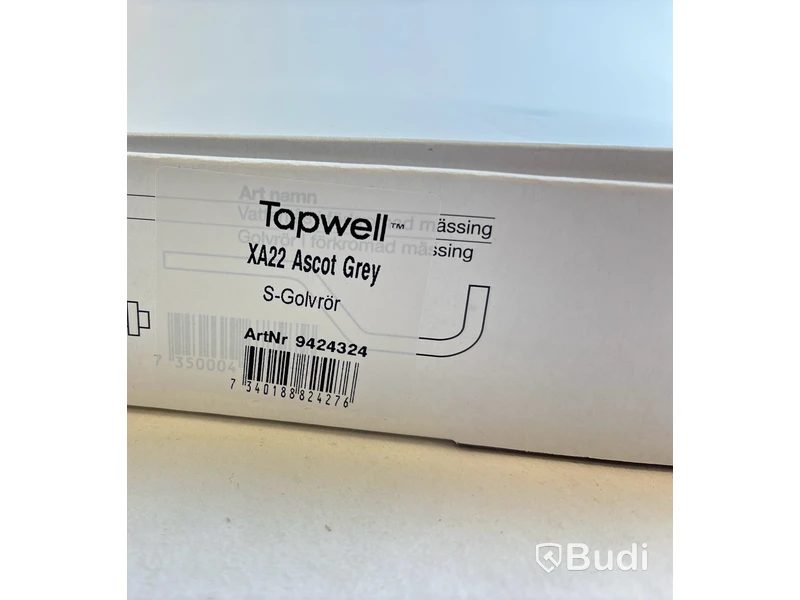 S-golvrör Tapwell, XA22, ascot grey