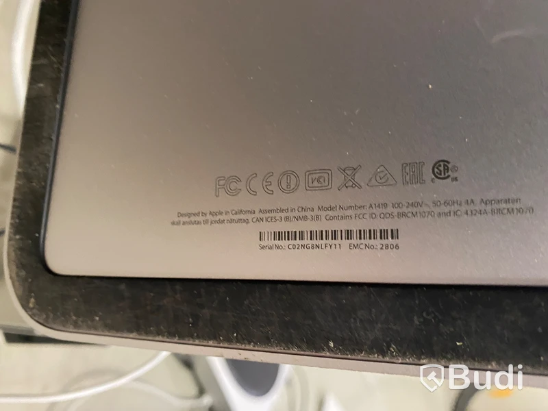 Imac Retina 5K 27 tum, 12 GB RAM, 1 TB Fusion, Late 2014