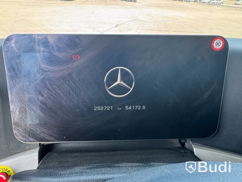 Tridemväxlare Mercedes Benz AROCS -2022 | Nybesiktigad