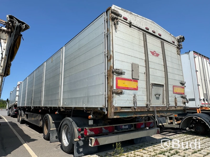 Spannmålsekipage Volvo FMX 540 6x2 -2017 -PGH915  & Släpvagn Ory T - EFM175