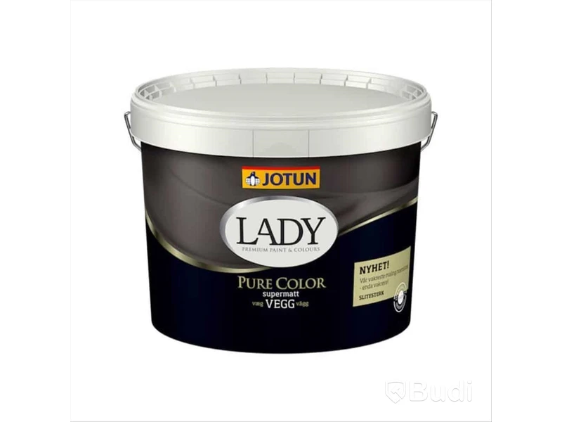 2 st. 10-litershinkar Täckfärg Lady Pure Color C-base