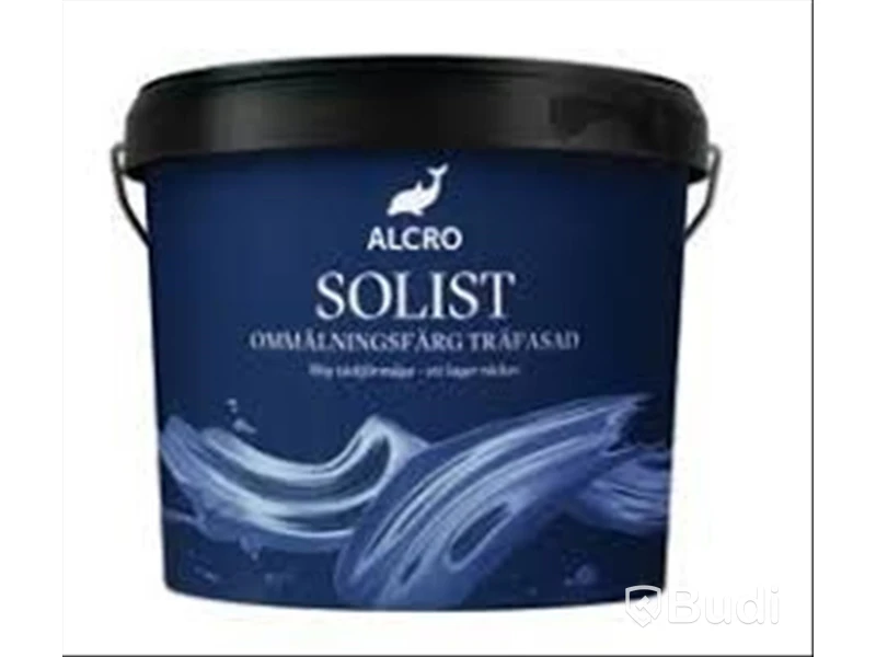 2 st. 9-litershinkar Täckfärg Alcro Solist C-Bas
