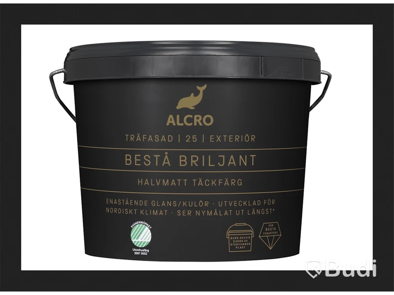 10-litershink Täckfärg Arclo Bestå Briljant Vit