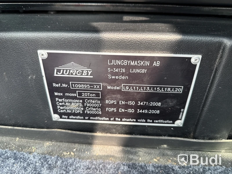 Lastmaskin Ljungby L18 Stage V5 -2023