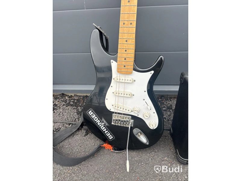 Elgitarr med förstärkare Behringer