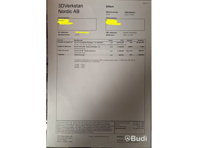 3D-skrivare Form 3