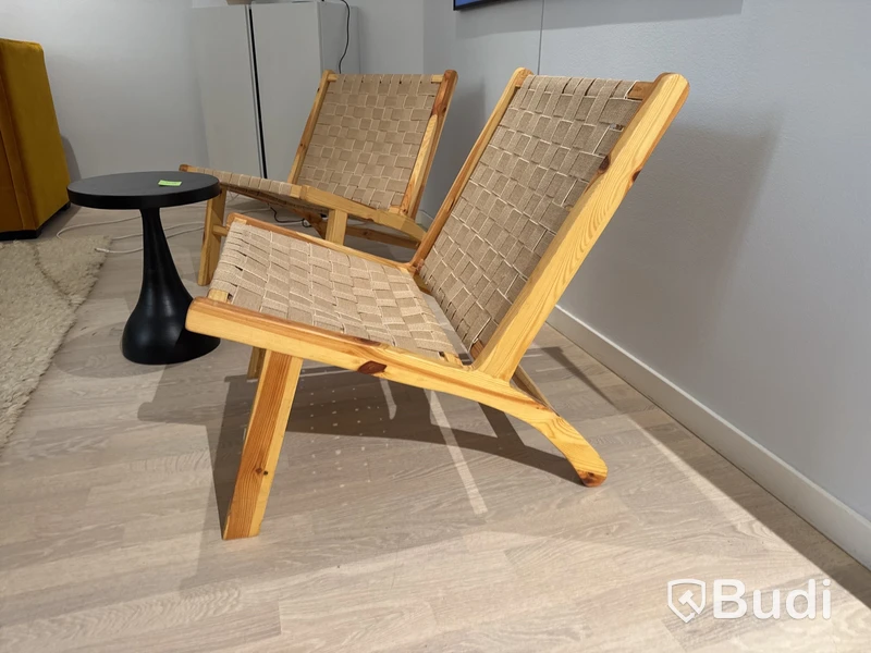 2 st. loungestolar och bord