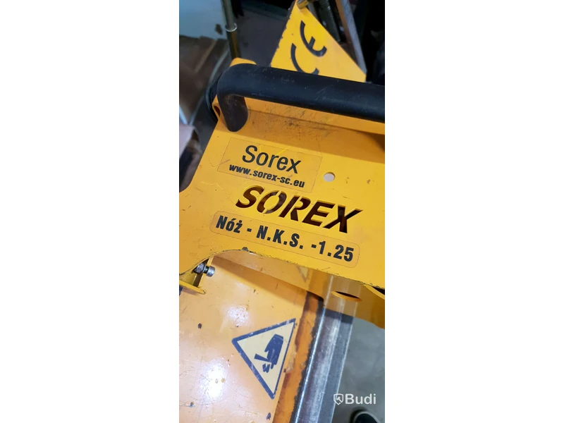 Plåtknäckmaskin SOREX 2360 med kniv och locksick Nypris 33,500SEK