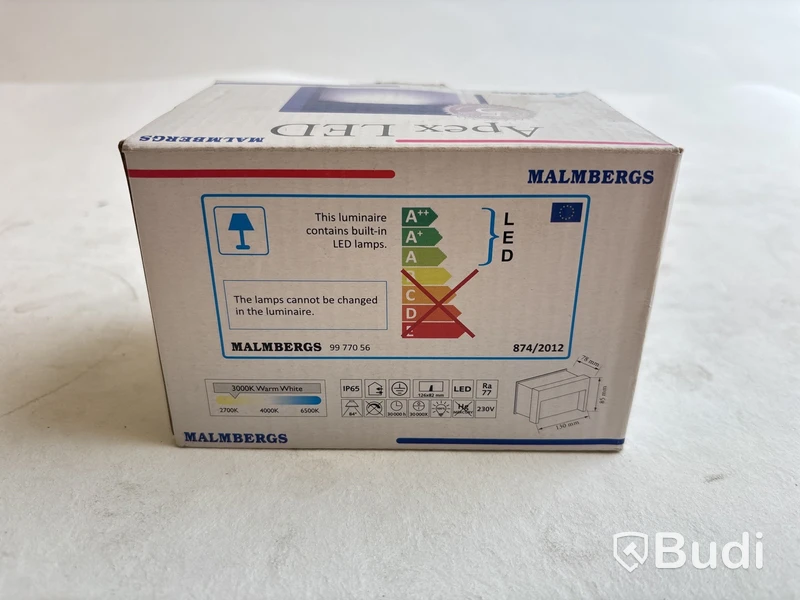 2 st. Armaturer Apex LED Malmbergs