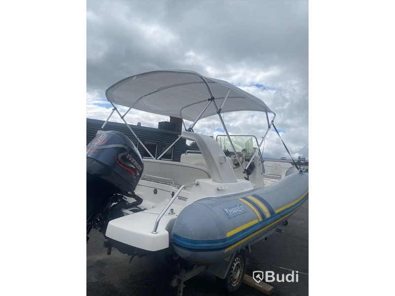 Ribbåt Marlin med Evinrude 150 hk. 2-takt. -2000. Längd (m): 6,30