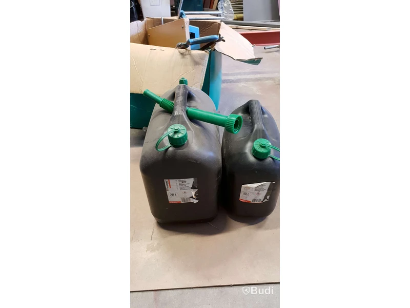 2st reservdunkar 20L samt 10L