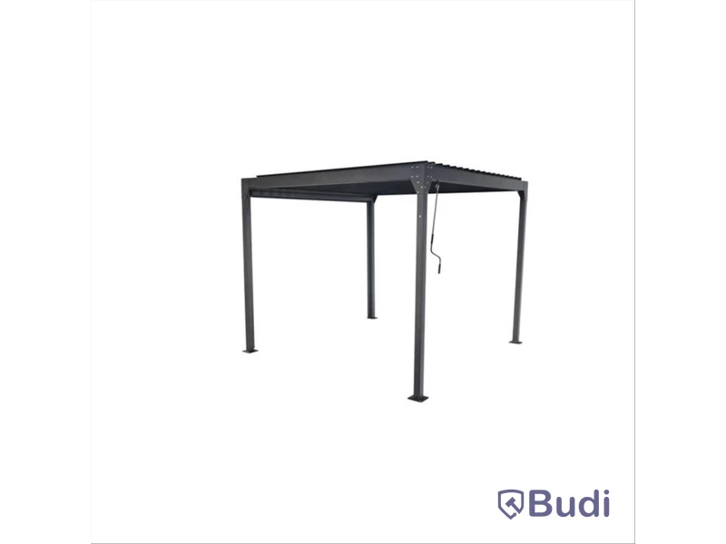 Pergola Sunfun, Alfaro, 3X3 m, svart