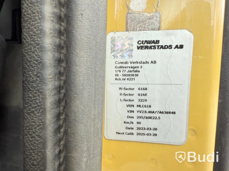 Liftdumper Volvo FM 300 4x2 -2007 | Joab