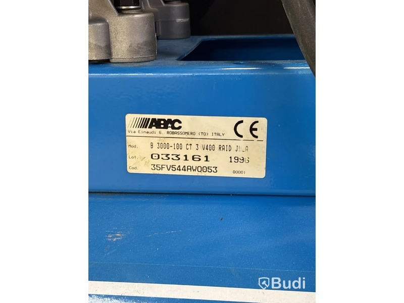 Kompressor ABAC LT100 med tryckluftsslang Biltema