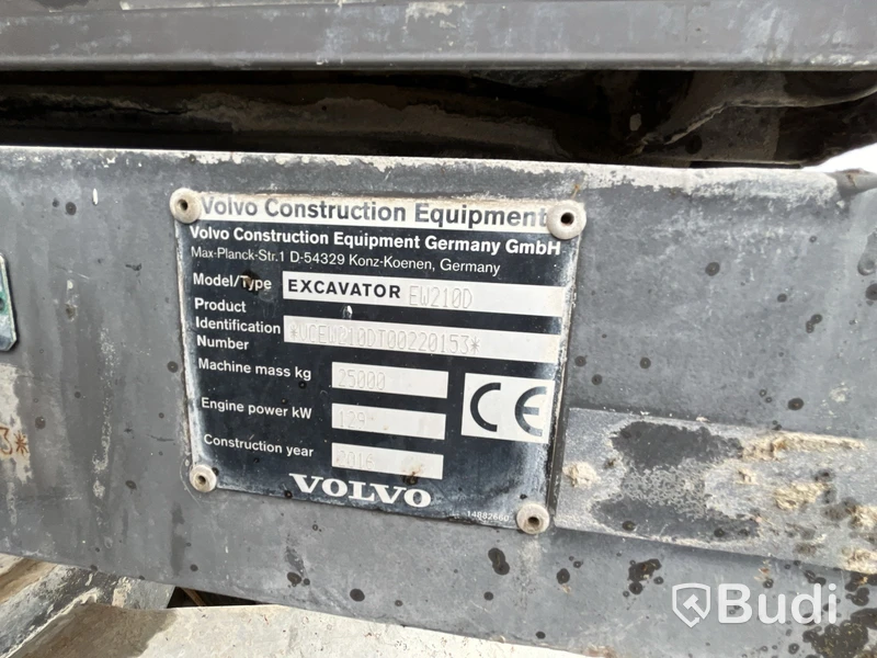 Materialhanterare Volvo EW210D | VCEW210DT00220153