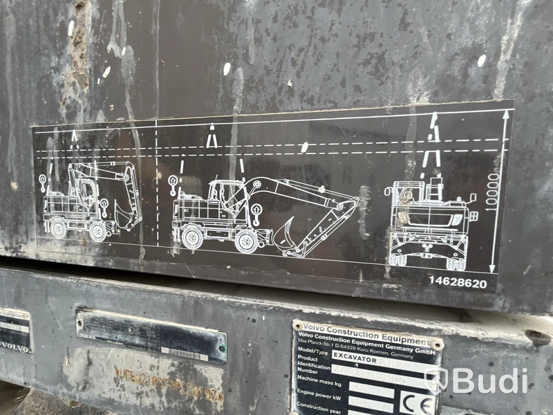 Materialhanterare Volvo EW210D | VCEW210DT00220153