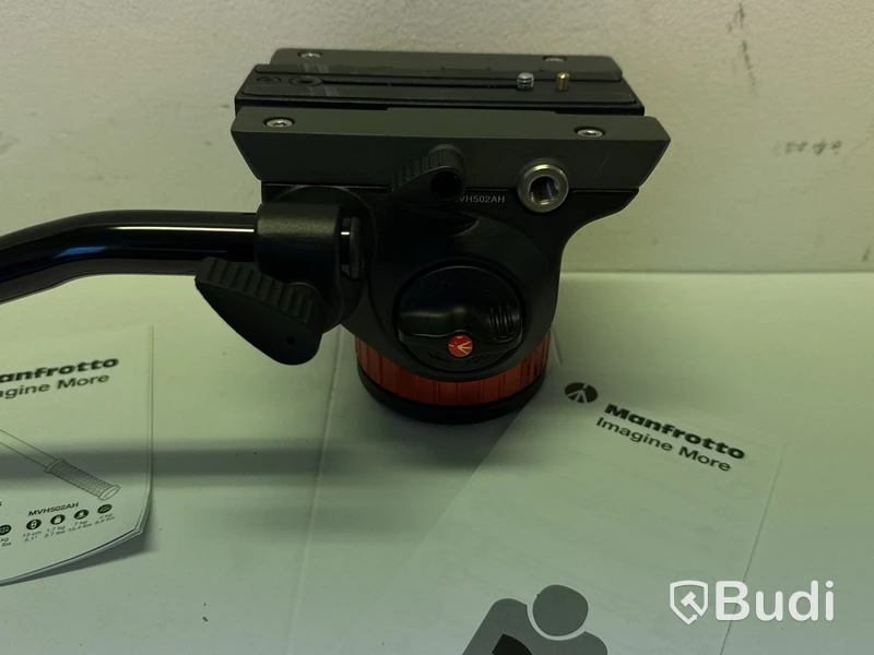 Manfrotto Pro videohuvud medium plan undersida